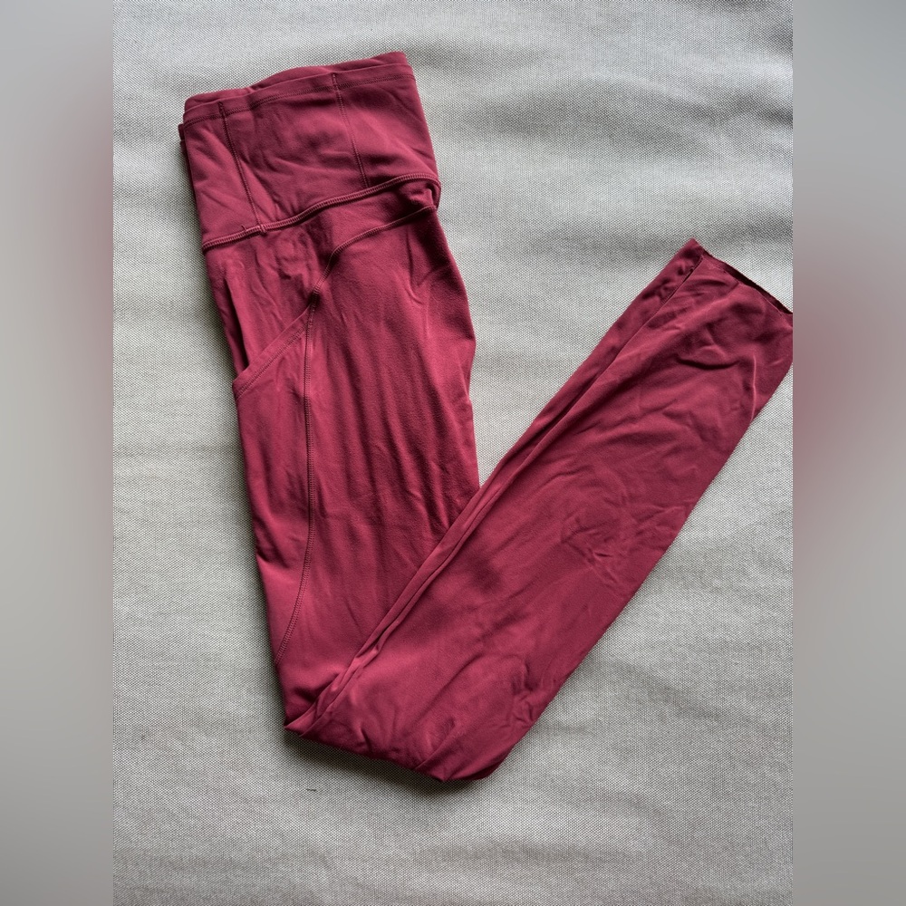 Raspberry Lululemon Leggings